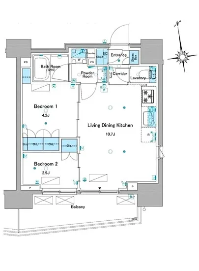 ルフォンプログレ品川大井 1402