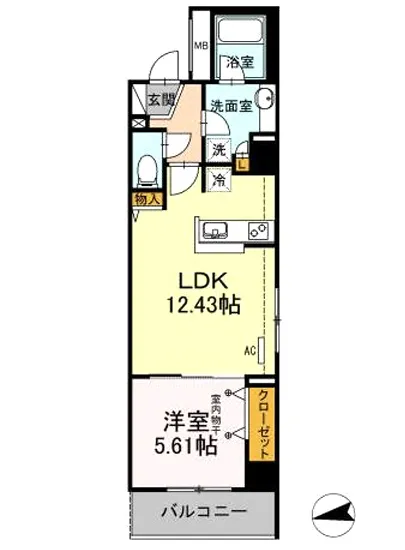 ルミエール品川橋 203