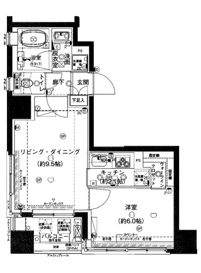 ジュイール東京八丁堀 1001