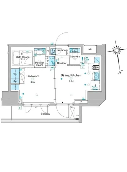 ルフォンプログレ品川大井 306