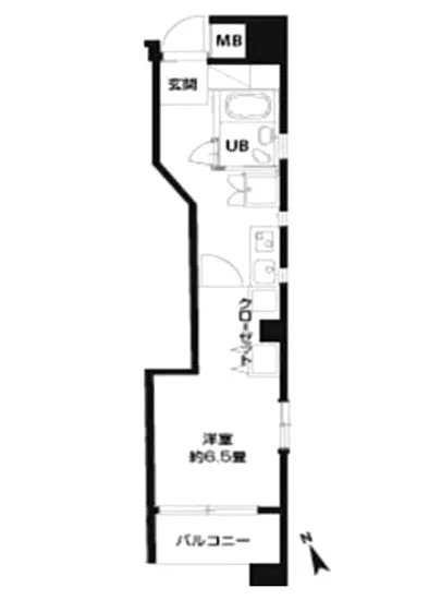 カスタリア新富町4 1101