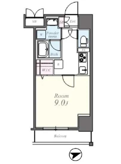 コンパル汐留 304