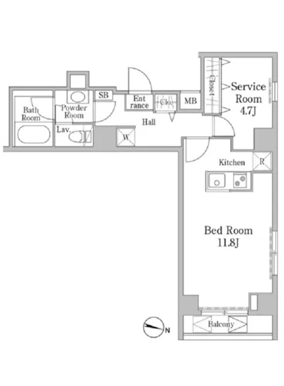 ヴァンクール岩本町 802