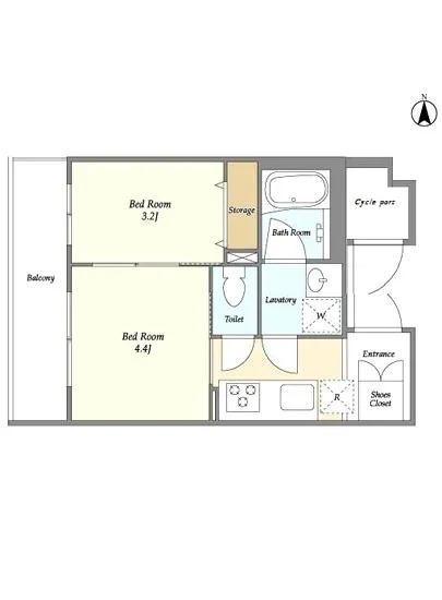 ドゥーエ大鳥居ウエスト 403