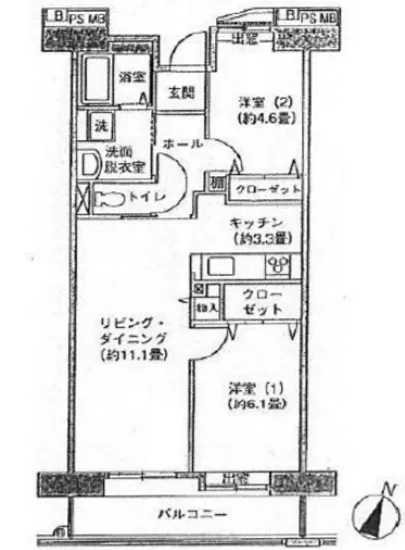アクティ目黒駅前 1-910