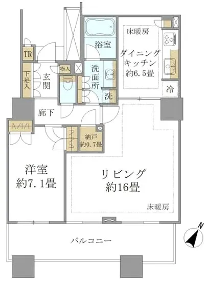 ブリリアマーレ有明 1629