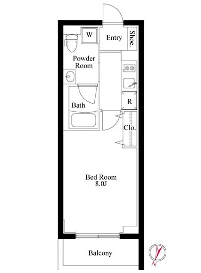 ラペルラ柿の木坂 105