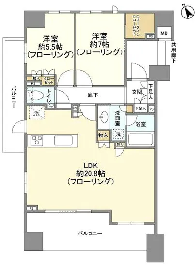 パークハウスサンセジュール 1005