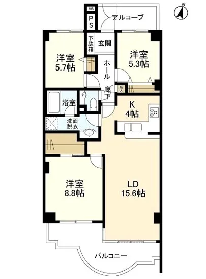 ブロンズストーン宇田川 103