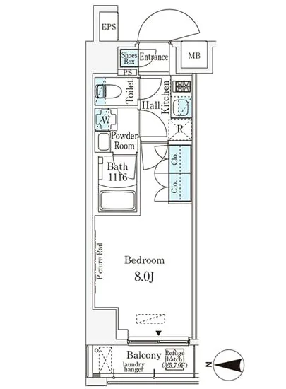 ベルファース上野 201