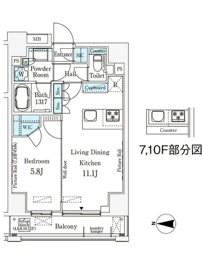 ベルファース上野 1103