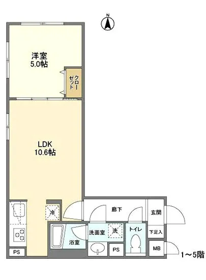 ウェルスクエアイズム上池台 401