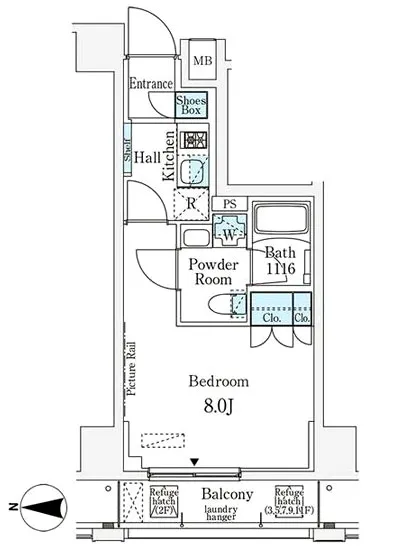 ベルファース上野 603