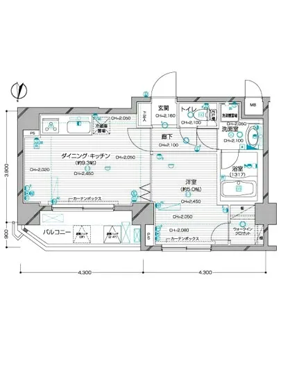 デュオ・スカーラ麹町 204