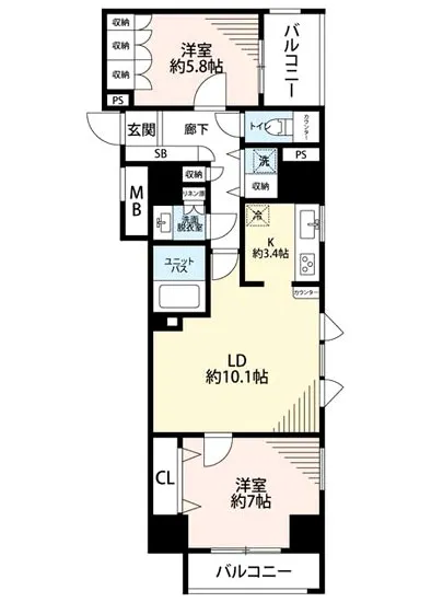 イトーピア池袋メトロポリタン 2F