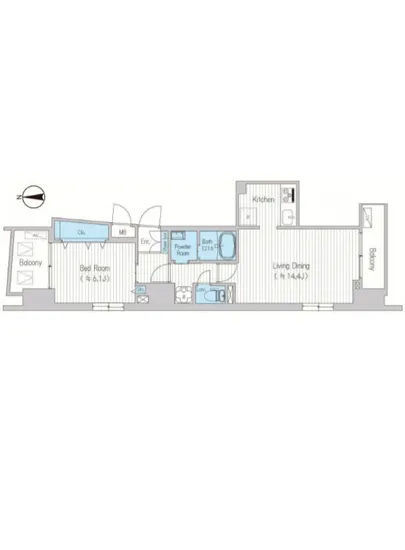 フェリーチェ代々木公園 202