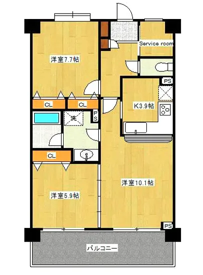 ロイヤルタワー春日 402