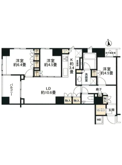 ザ・パークハウス市谷甲良町 209