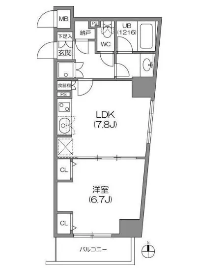 アジールコート中野坂上 306