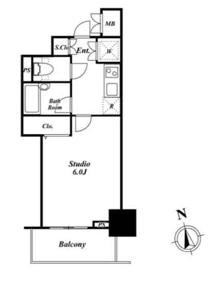 KDXレジデンス神楽坂通 402
