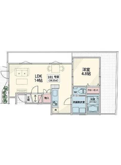 パークスロープ白金台 101