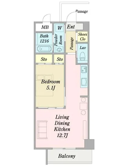 グランデバッハ神楽坂 205