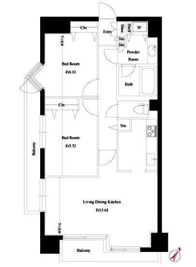 アルファホームズ新神楽坂アスティオン 1101