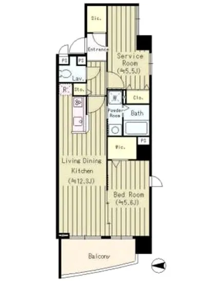 ボヌール門前仲町 1001