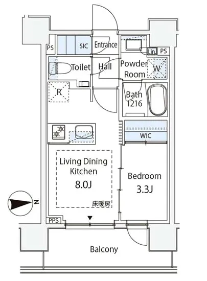 ピアース千代田東神田 302