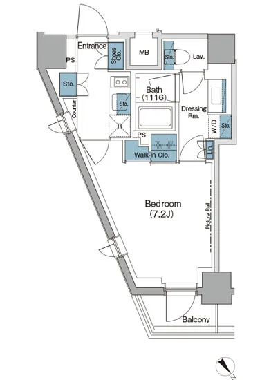 ザ・パークハビオ小石川 702