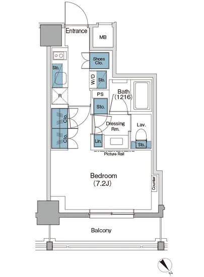 ザ・パークハビオ小石川 409