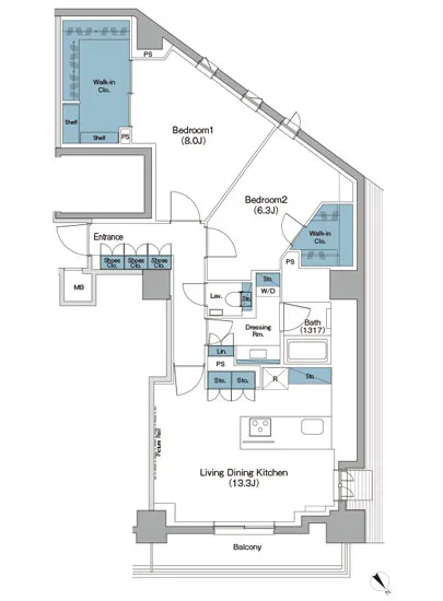 ザ・パークハビオ小石川 701