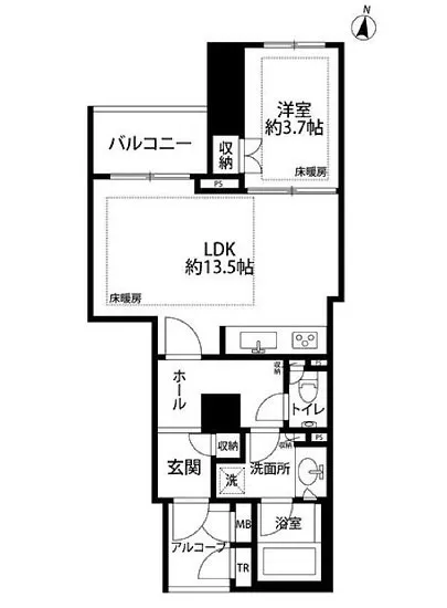 レジオン白金クロス 1F