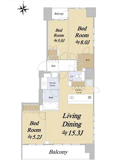 ウィルローズ八丁堀レジデンス 3F