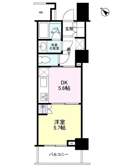 マークフロントタワー曳舟 10F
