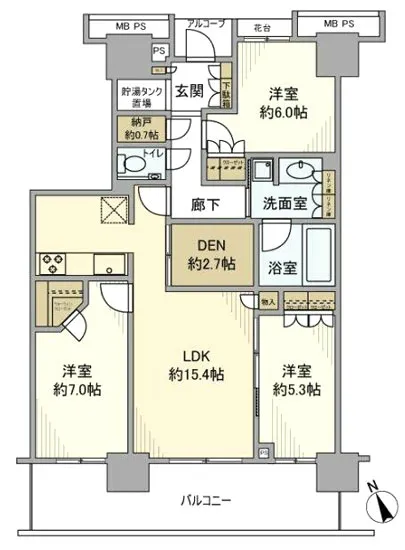 プラウドタワー東雲キャナルコート 3307