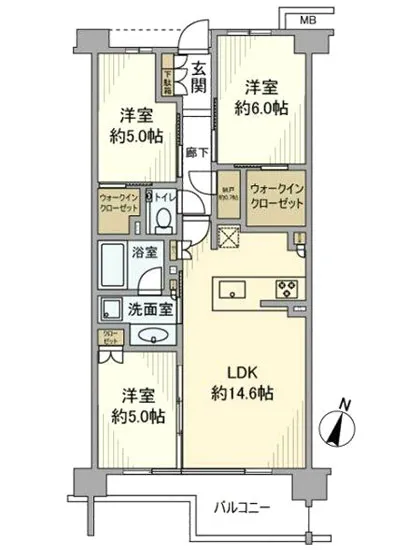 シティハウス下目黒 3F