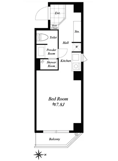 ソラシアレジデンス蔵前 301