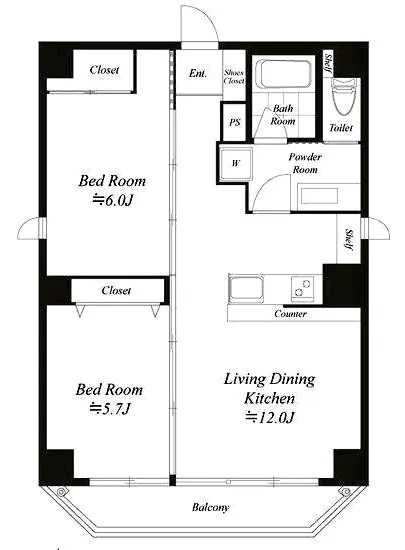 ソラシアレジデンス蔵前 1001