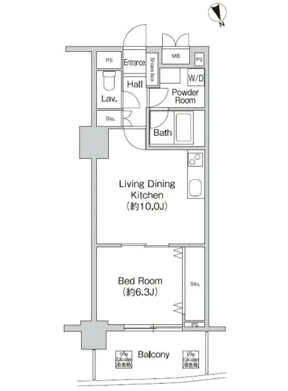 プライムアーバン町屋サウスコート 1207