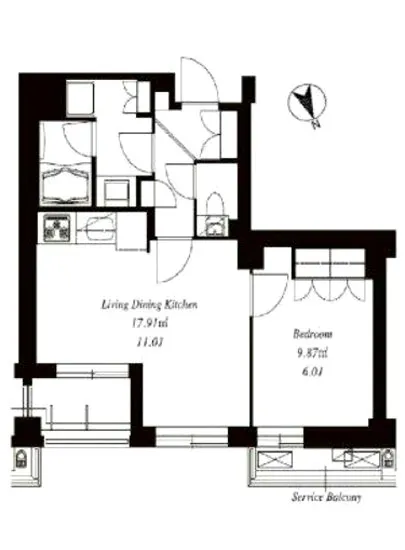 フレンシア田端道灌山 306