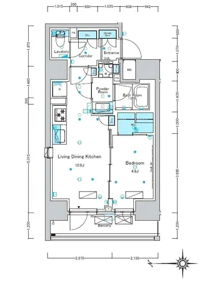 ルフォンプログレ浅草入谷 304