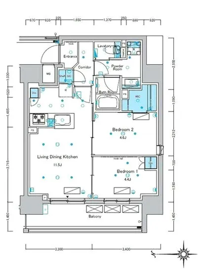 ルフォンプログレ浅草入谷 306