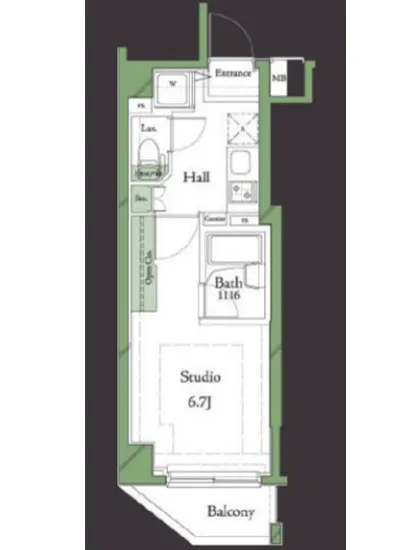 HF明大前レジデンス 801