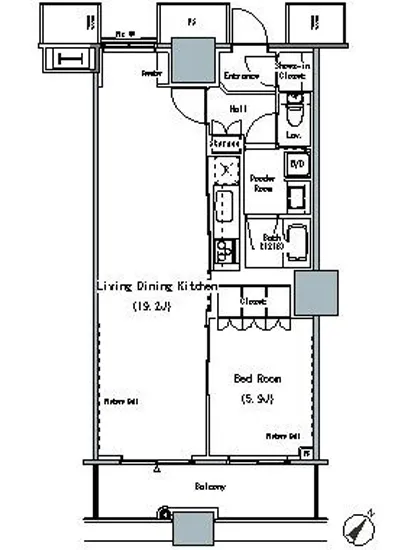 THE TOKYO TOWERS MID TOWER 604