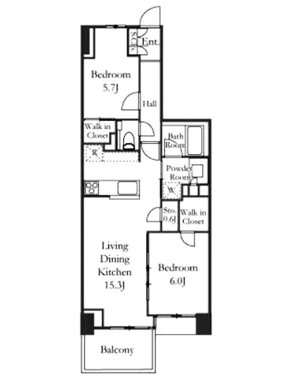 プラウド弦巻 4F