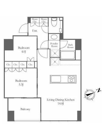 ローレルタワールネ浜松町 12F