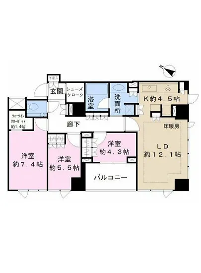 グランスイート広尾 1F