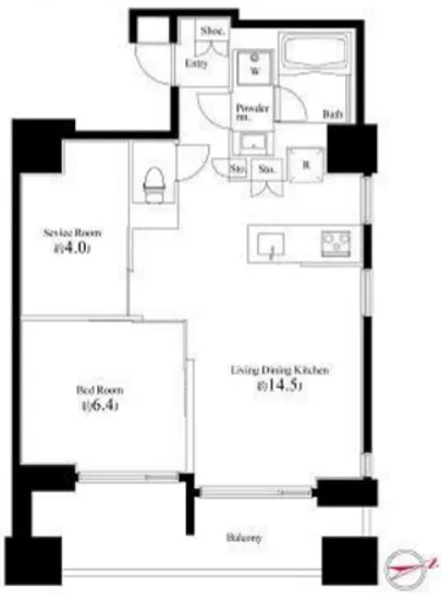 スクエアガーデン池袋 901