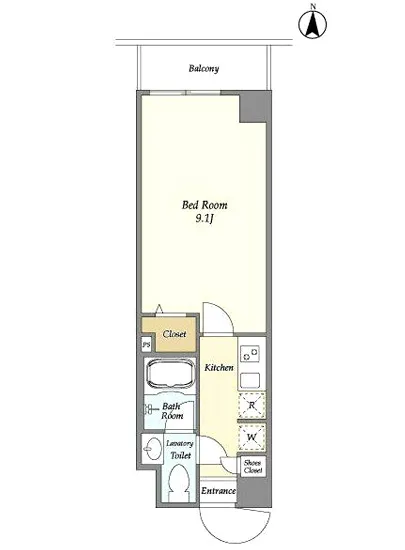 アルファコート下赤塚 501